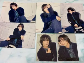 미즈에 켄타 브로마이드 트레이딩 카드 2024 안경