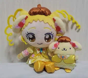 프리큐어 5gogo 산리오 큐어 레모네이드 폼폼푸딩 봉제 인형