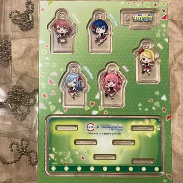 프로세카 스시로 콜라보 아크릴 스탠드 유닛 참 세트 모어모어점프