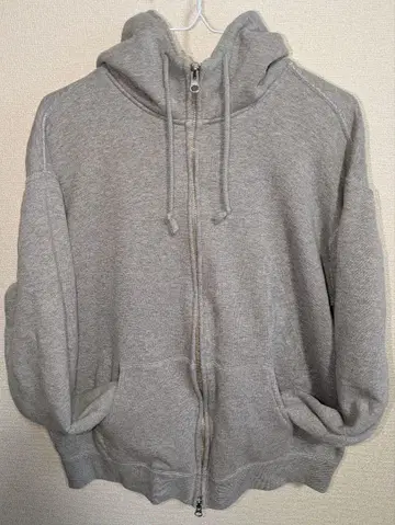 LOOP WHEELER 후드 부착 더블 선박 후드티