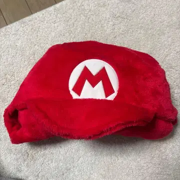유니버셜 굿즈 마리오 후드 부착 판초 프리 사이즈