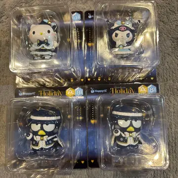 해피 복권 A상 피규어 헬로키티 쿠로미 바츠마루