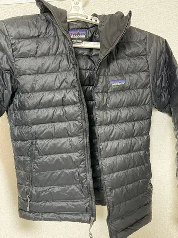 patagonia 블랙 나노 퍼프 후디 남성용 s