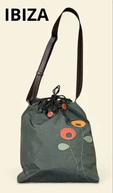 IBIZA 이비사 일본제 꽃 복조리 숄더백