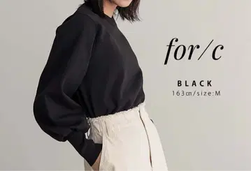 for/c 롱 리브 볼륨 소매 니트 M