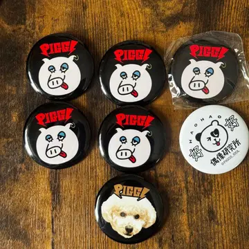 PIGGS 캔뱃지