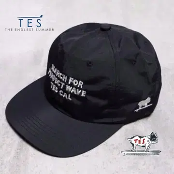 TES 엔드리스 써머 나일론 캡 BUHI 프렌치 불독 자수