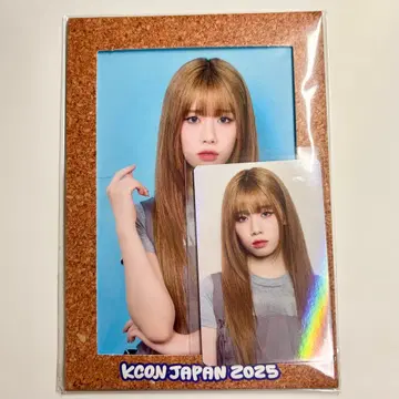 KCON JAPAN 2025 사진 세트 홀로그램 포함