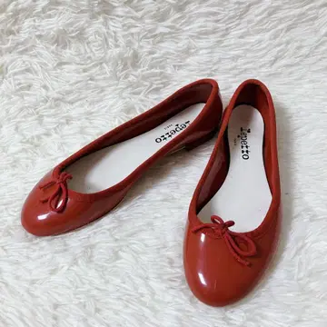 새상품급 레페토 Repetto 펌프스 에나멜 플랫 발레 슈즈