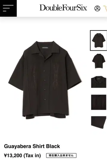 DOUBLE FOUR SIX446 남성용 셔츠 M