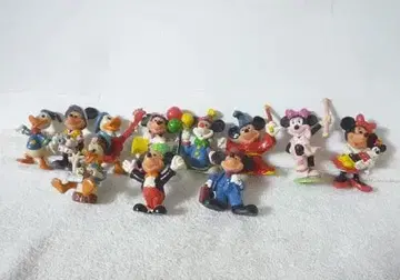 단종품 Disney APPLAUSE 멀티 컬러 피규어 11체 세트