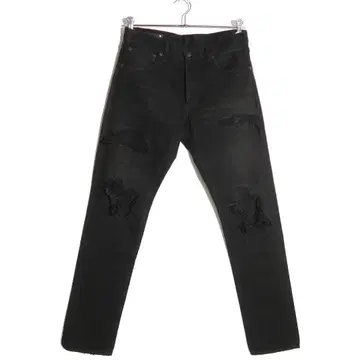 MINEDENIM 그런지 슬림 스트레이트 5포켓