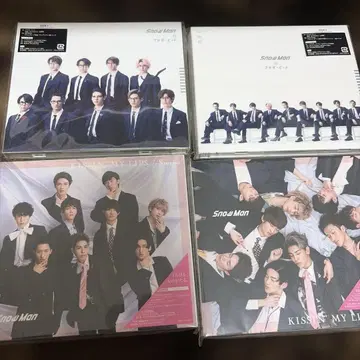 [ 초회반 ] Snow Man CD +DVD 4개 세트