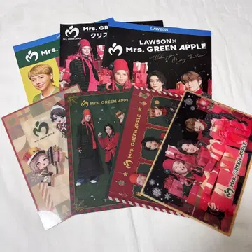Mrs.GREEN APPLE 로손 비주얼 시트 2024년 컴프
