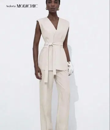 SHEIN 베이지 셋업