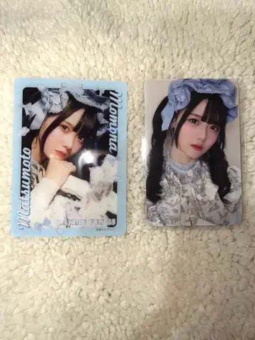 LARME 트레이딩 카드 마츠모토 모모나 타카네노 나데시코