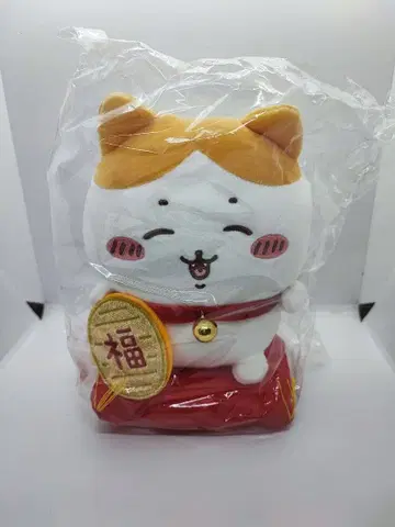 마네키네코 봉제 인형 방울 포함 미개봉