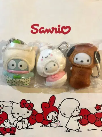 [ 3개 세트 ] 산리오 치비토모 한교동 포차코 코기뮨