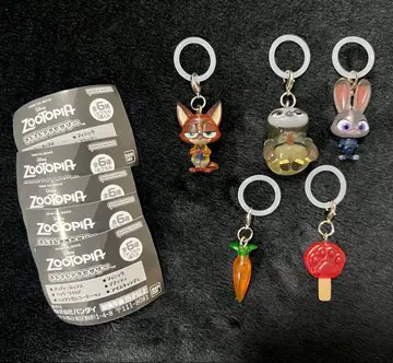 주토피아 메지루시 액세서리 5종 세미 컴플리트 세트