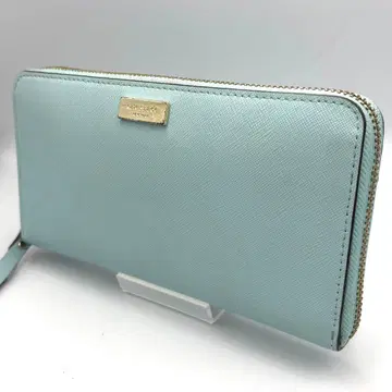 kate spade 케이트 스페이드 장지갑 라운드 지퍼 라이트 블루
