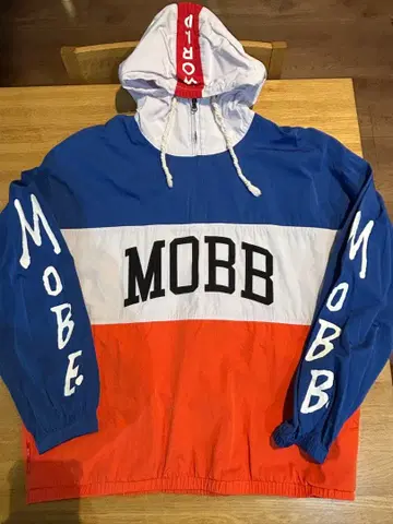 MOBB 하프 지퍼 후드티 봄/가을용