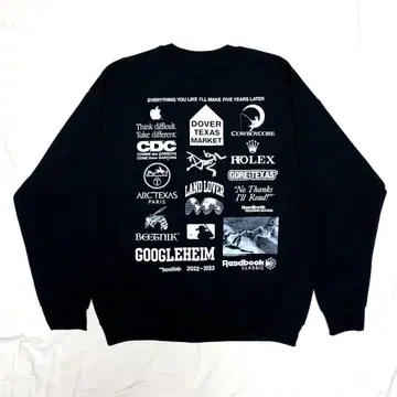 bootlab ARC'TEXAS arc'hive 아크 텍사스 맨투맨