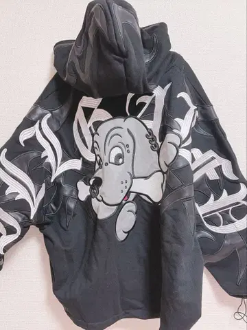 [ GALFY ] 갈피 부족계 넉넉한 후드티 중형견 돈키호테