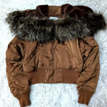 Y2K moussy N-2B N2B 짧은 기장 아줄바이마우지 플라이트