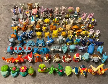 포켓몬 손가락 인형 포켓몬 키즈 소프트 비닐 약 100개 모음