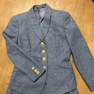 ROPE 수트 블레이저 스커트 겉옷 세트 셋업 모 100%