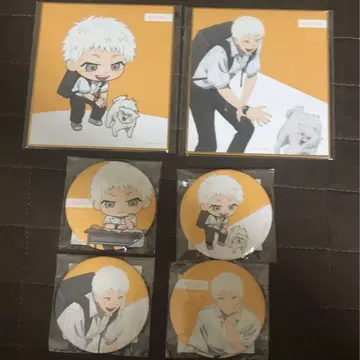 빛이 죽은 여름 제비뽑기당 히카루 세트 D E상 색지 캔뱃지