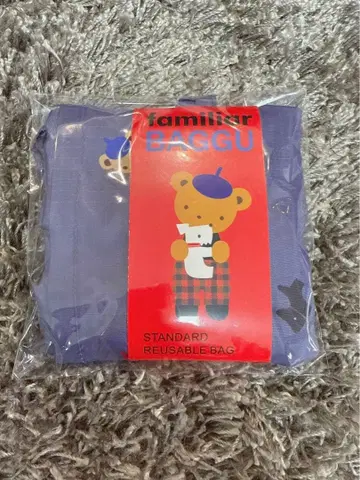 [미사용 새상품] familiar x BAGGU 에코백 M사이즈