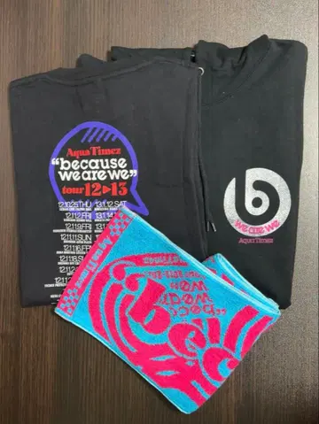 Aqua Timez because we are we tour 굿즈