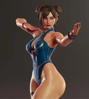 1/4 미도색 미조립 47CM 피규어 레진 키트 [ 창화 리 ]