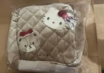 blilmy 키티 화장품 파우치 베이지 BEIGE
