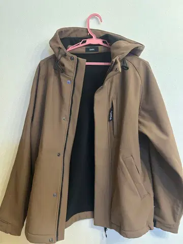 [SHIPS] 후드 부착 브라운 자켓