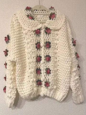 merry jenny 크로셰 가디건