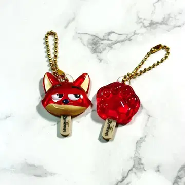 주토피아 가챠가챠 아이스캔디 참 닉 & 아이스캔디