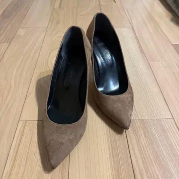 스타일 델리 브라운 스웨이드 하이힐 일본제