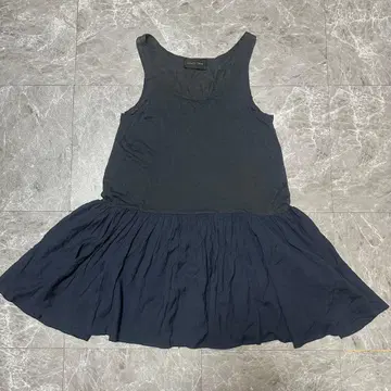 PARADIS TERRE 슬리브리스 튜닉 네이비 g23