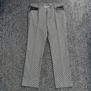 앤퍼시 올 패턴 스트레치 팬츠 골프웨어 네이비 계열 사이즈 85