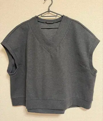 mizuiroind 그레이 V넥 베스트