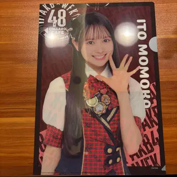 AKB48 웬디스 콜라보 클리어 파일 이토 모모카