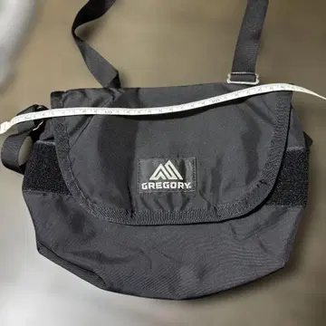 GREGORY 블랙 숄더백