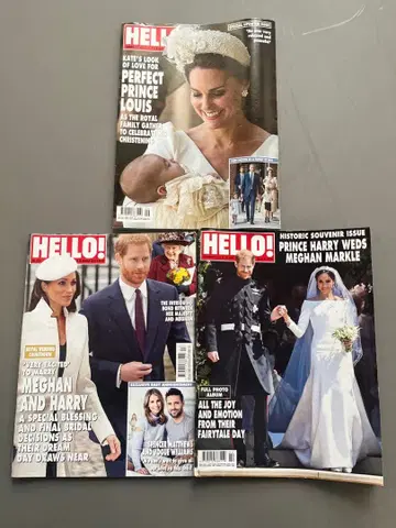 HELLO! 3권 해리 왕자와 메건 마클의 결혼식 외