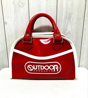 OUTDOOR PRODUCTS 미니 보스턴 백 레드 레트로