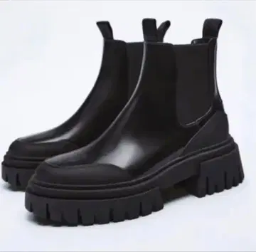 ZARA 트랙 밑창 부츠