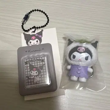 산리오 치비토모 와가시 시크릿 미니어처 폴라로이드용 홀더 [ 쿠로미 ]