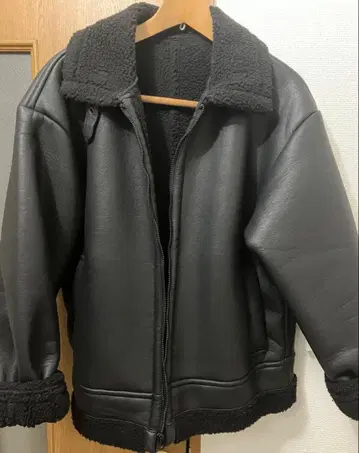 무스탕 자켓 가죽 남성용 보아