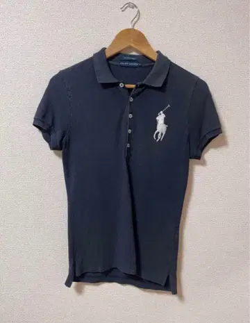폴로 랄프로렌 네이비 반팔 피케 셔츠
